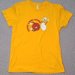 American Apparel "You're going down" bowling tee